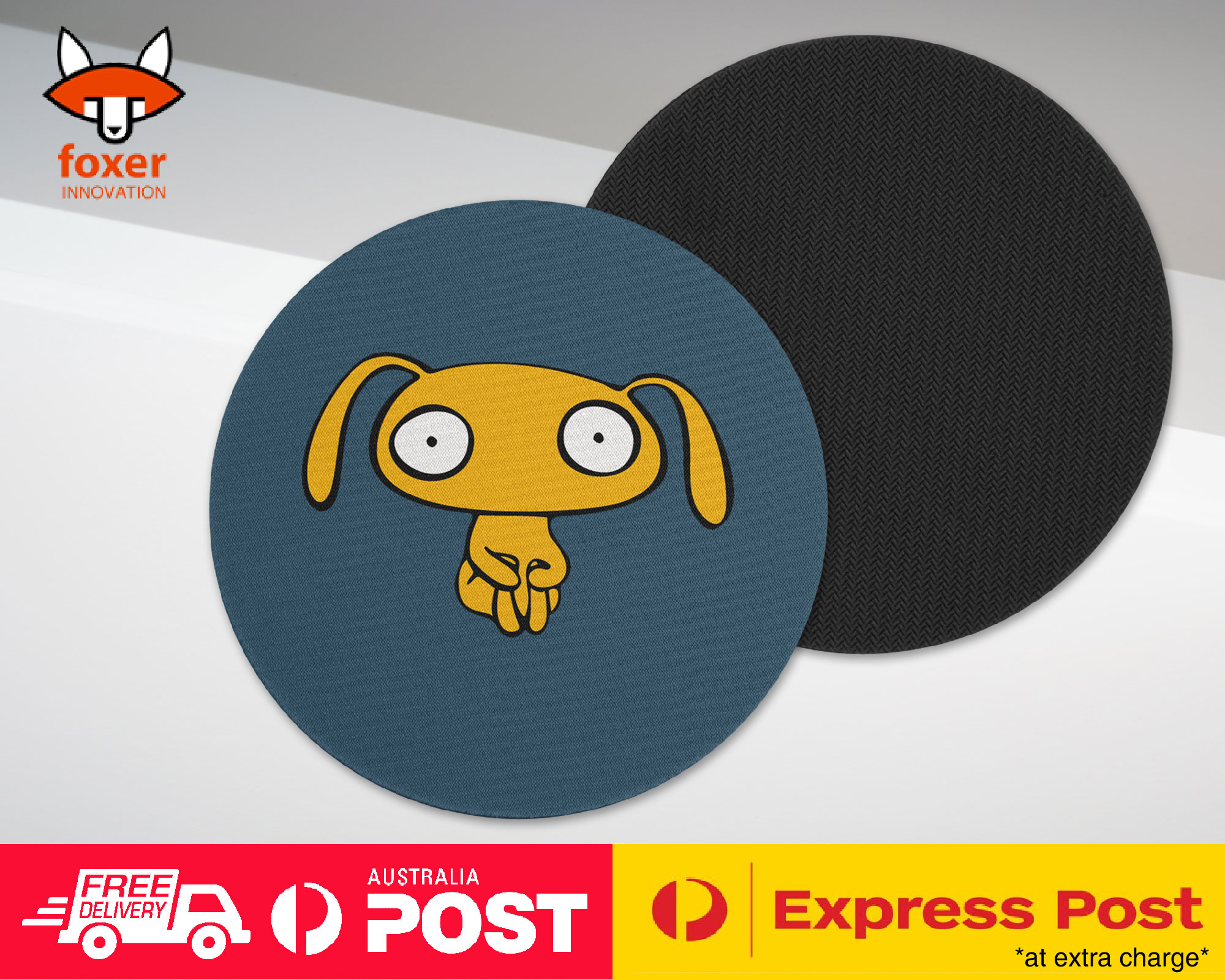 COASTER COFFEE DRINKING MAT|MINIMALIST BUNNY RABBITS 3