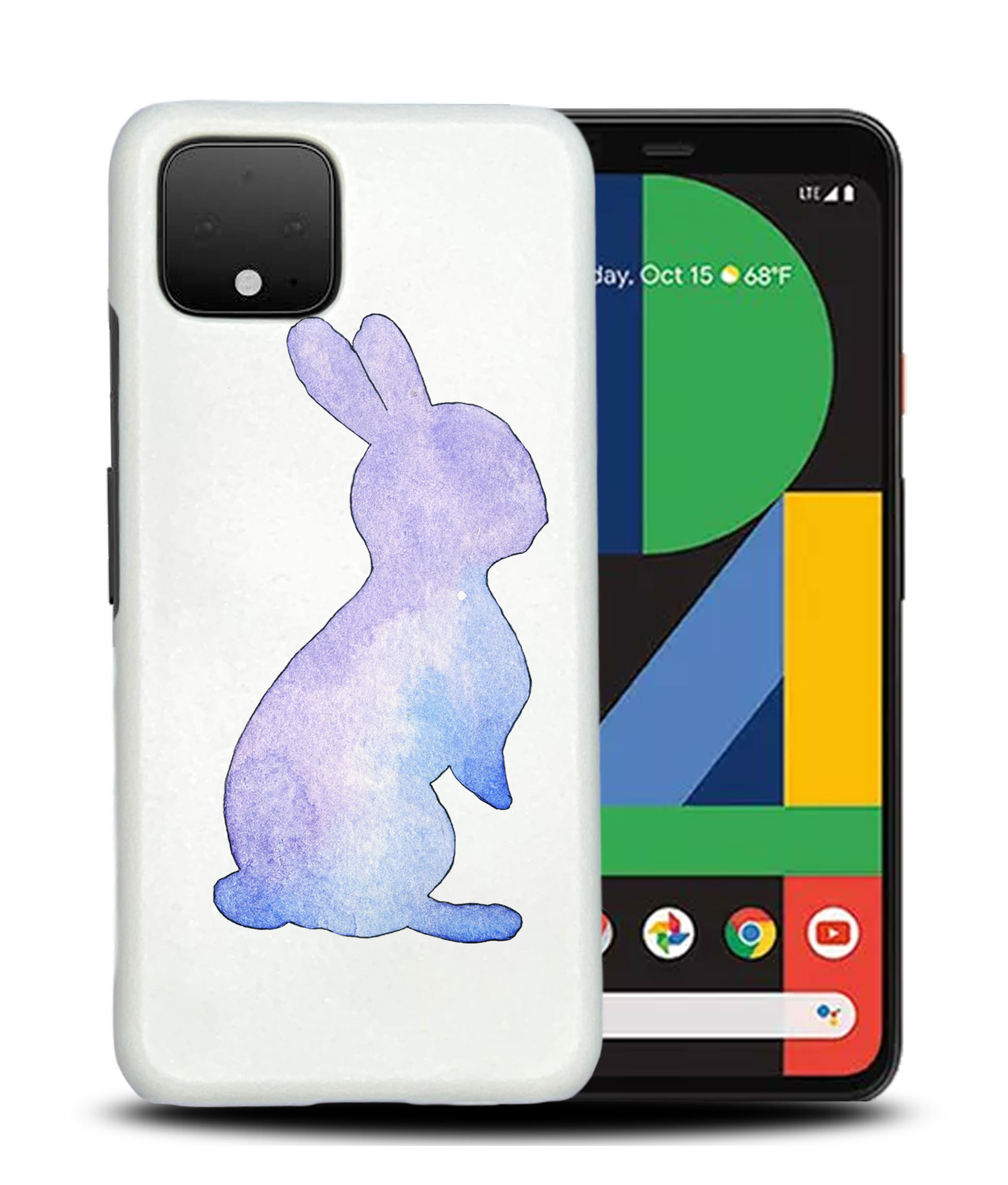 FUNDA FUNDA PARA GOOGLE PIXEL|ACUARELA CONEJO - Imagen 5 de 11