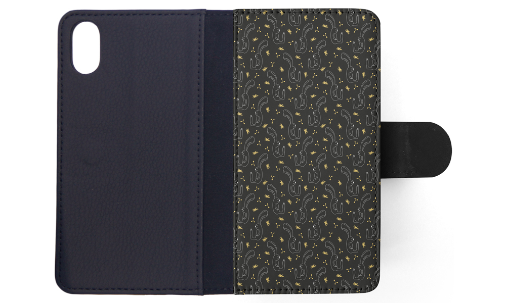 FLIP CASE FOR APPLE IPHONE|BUNNY RABBIT PATTERN - Foto 117 di 193