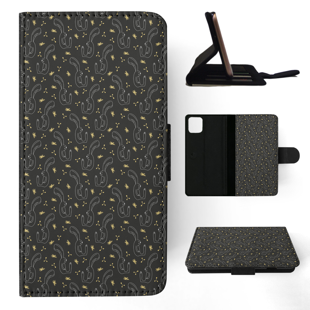 FLIP CASE FOR APPLE IPHONE|BUNNY RABBIT PATTERN - Foto 94 di 193