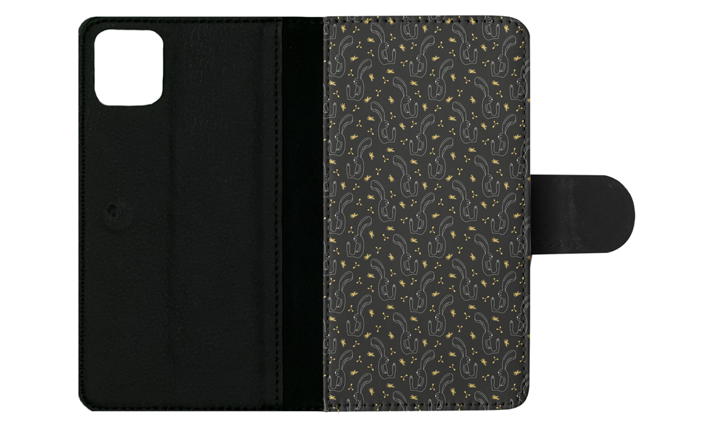 FLIP CASE FOR APPLE IPHONE|BUNNY RABBIT PATTERN - Foto 97 di 193