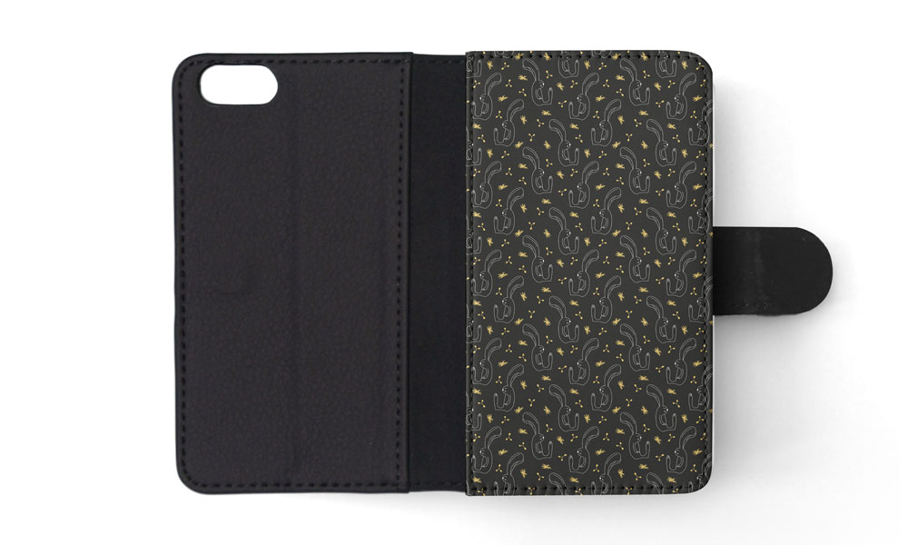 FLIP CASE FOR APPLE IPHONE|BUNNY RABBIT PATTERN - Foto 172 di 193