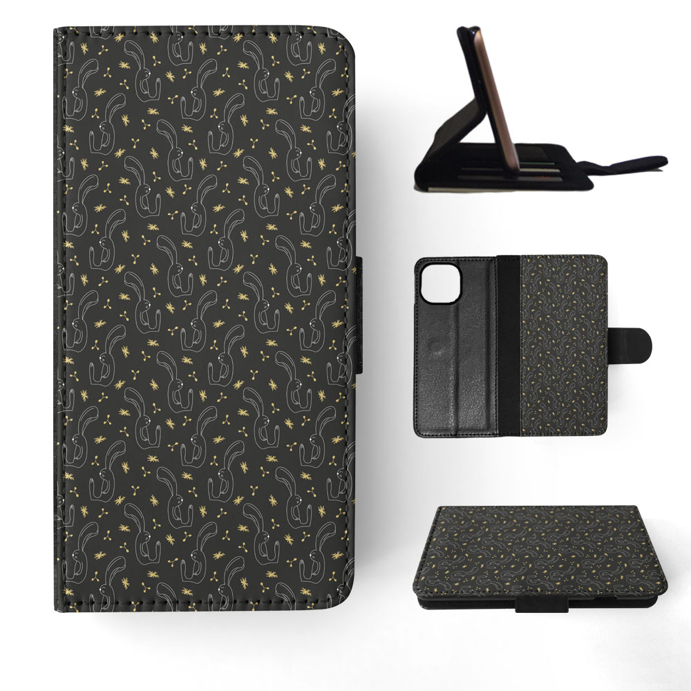 FLIP CASE FOR APPLE IPHONE|BUNNY RABBIT PATTERN - Foto 61 di 193