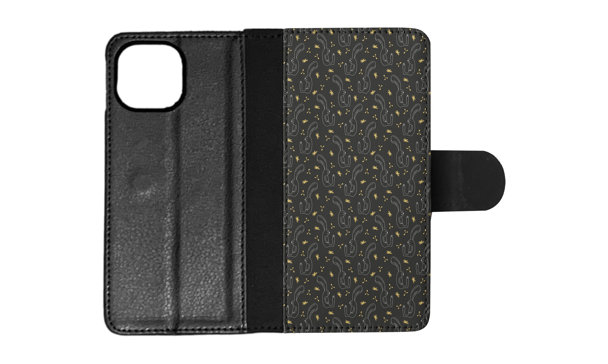 FLIP CASE FOR APPLE IPHONE|BUNNY RABBIT PATTERN - Foto 64 di 193