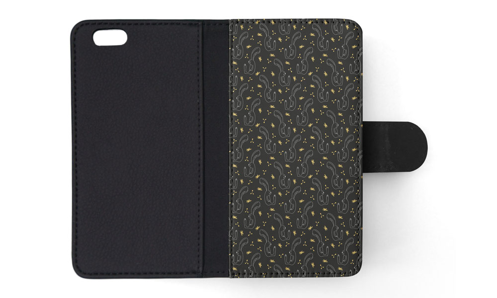 FLIP CASE FOR APPLE IPHONE|BUNNY RABBIT PATTERN - Foto 162 di 193