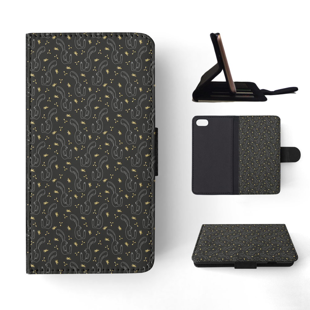 FLIP CASE FOR APPLE IPHONE|BUNNY RABBIT PATTERN - Foto 134 di 193