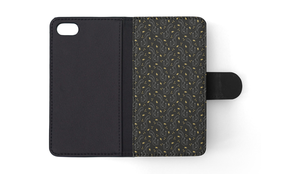 FLIP CASE FOR APPLE IPHONE|BUNNY RABBIT PATTERN - Foto 137 di 193