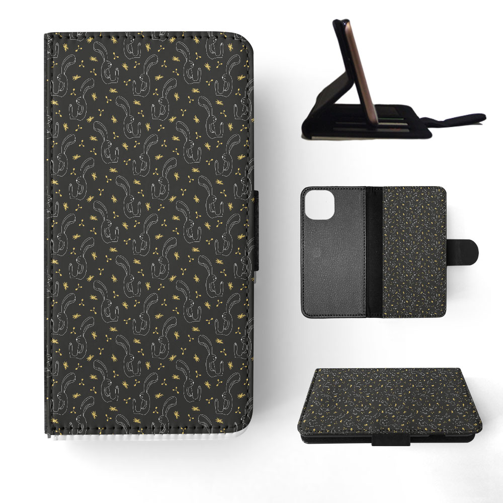 FLIP CASE FOR APPLE IPHONE|BUNNY RABBIT PATTERN - Foto 41 di 193