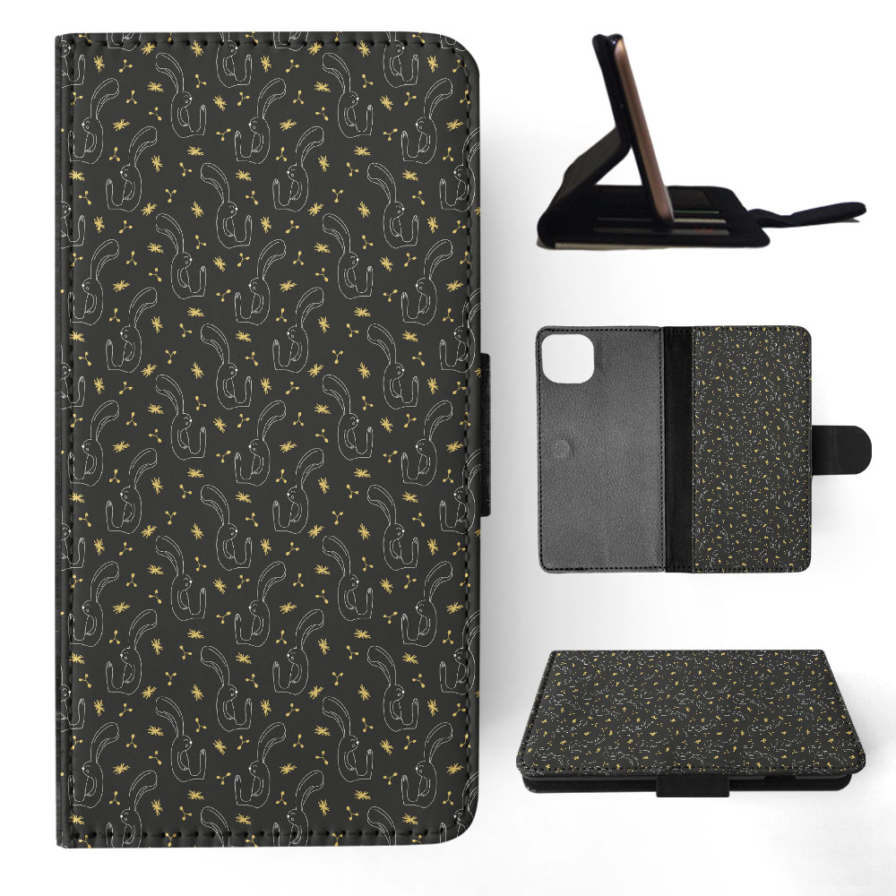 FLIP CASE FOR APPLE IPHONE|BUNNY RABBIT PATTERN - Foto 36 di 193