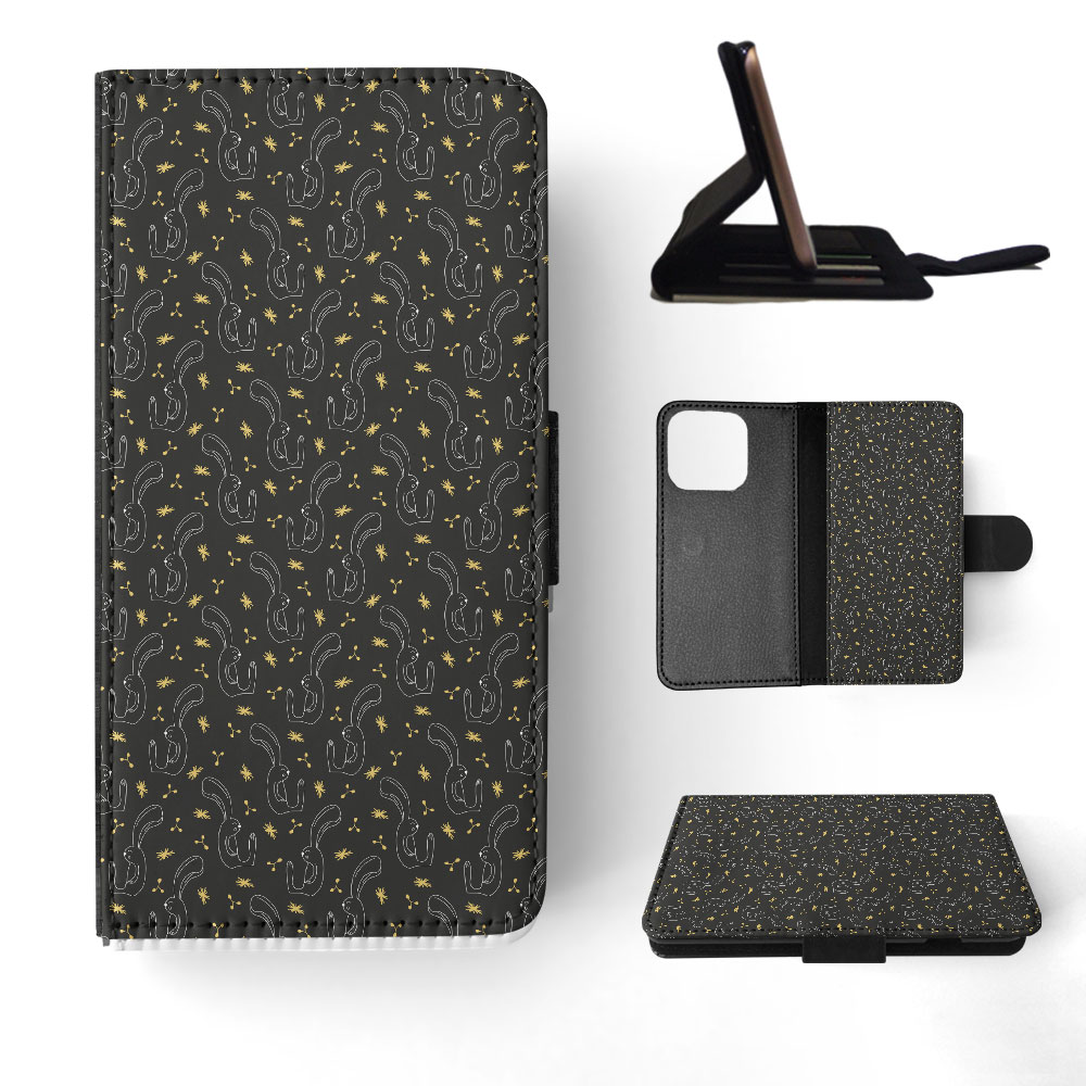 FLIP CASE FOR APPLE IPHONE|BUNNY RABBIT PATTERN - Foto 31 di 193