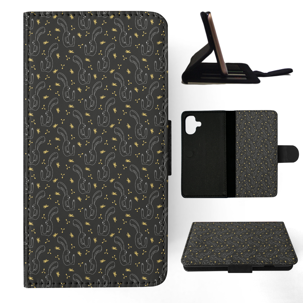 FLIP CASE FOR APPLE IPHONE|BUNNY RABBIT PATTERN - Foto 16 di 193