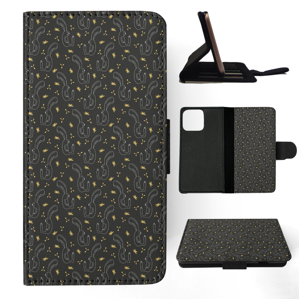 FLIP CASE FOR APPLE IPHONE|BUNNY RABBIT PATTERN - Foto 6 di 193