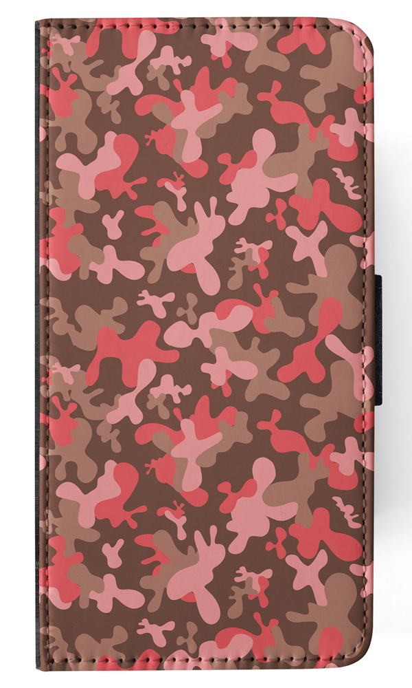 FLIP CASE FOR APPLE IPHONE|PINK CAMO CAMOUFLAGE PATTERN 2 - Picture 95 of 193