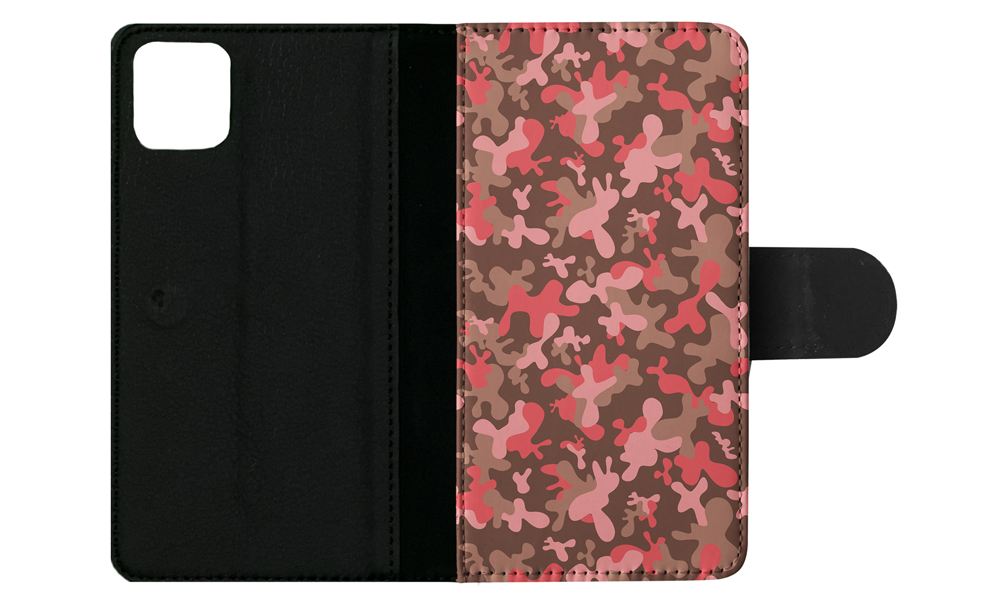 FLIP CASE FOR APPLE IPHONE|PINK CAMO CAMOUFLAGE PATTERN 2 - Picture 97 of 193