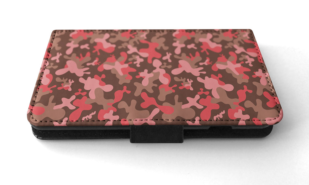 FLIP CASE FOR APPLE IPHONE|PINK CAMO CAMOUFLAGE PATTERN 2 - Picture 171 of 193