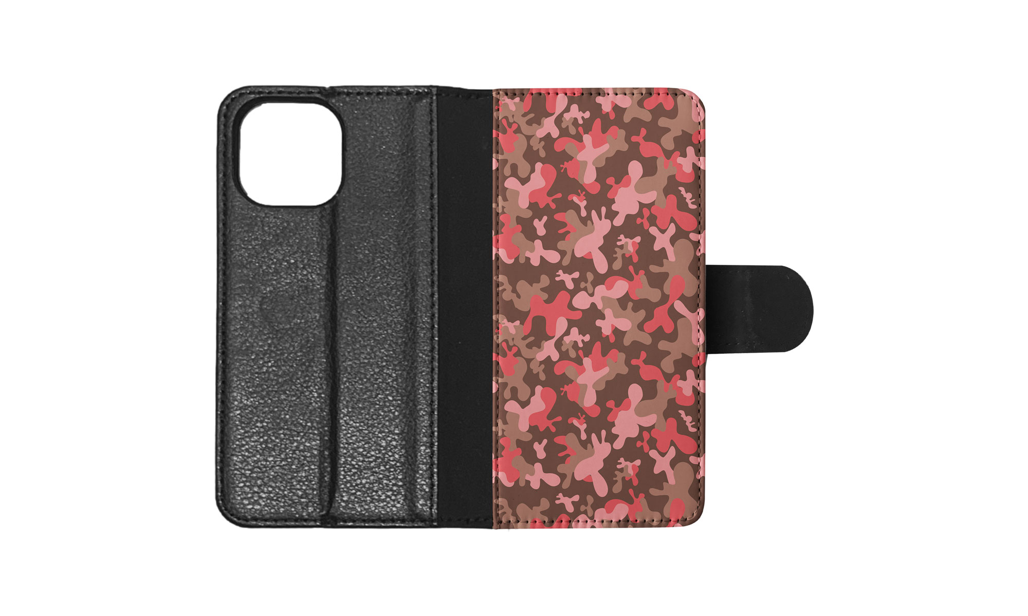 FLIP CASE FOR APPLE IPHONE|PINK CAMO CAMOUFLAGE PATTERN 2 - Picture 84 of 193