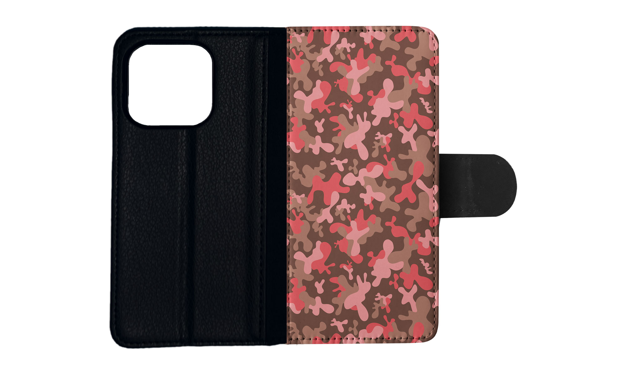 FLIP CASE FOR APPLE IPHONE|PINK CAMO CAMOUFLAGE PATTERN 2 - Picture 74 of 193