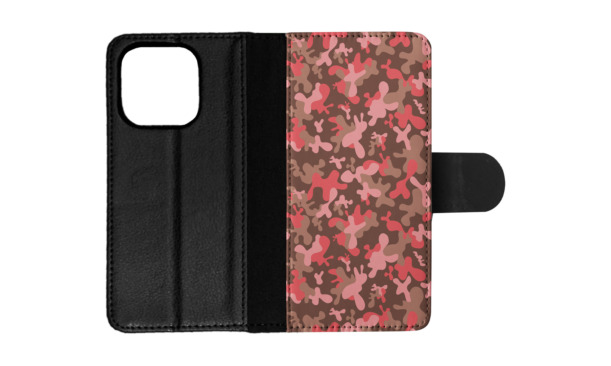 FLIP CASE FOR APPLE IPHONE|PINK CAMO CAMOUFLAGE PATTERN 2 - Picture 54 of 193