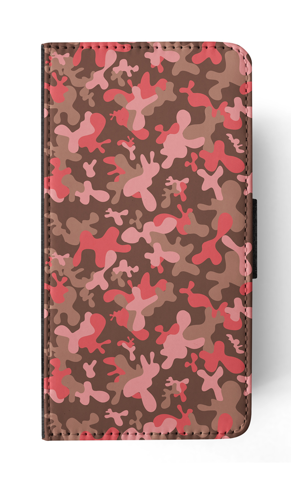 FLIP CASE FOR APPLE IPHONE|PINK CAMO CAMOUFLAGE PATTERN 2 - Picture 160 of 193