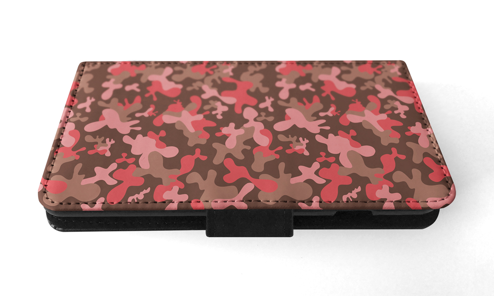 FLIP CASE FOR APPLE IPHONE|PINK CAMO CAMOUFLAGE PATTERN 2 - Picture 161 of 193
