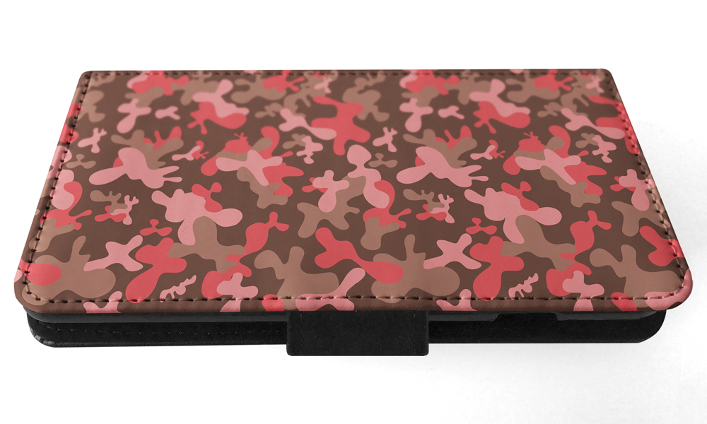FLIP CASE FOR APPLE IPHONE|PINK CAMO CAMOUFLAGE PATTERN 2 - Picture 151 of 193