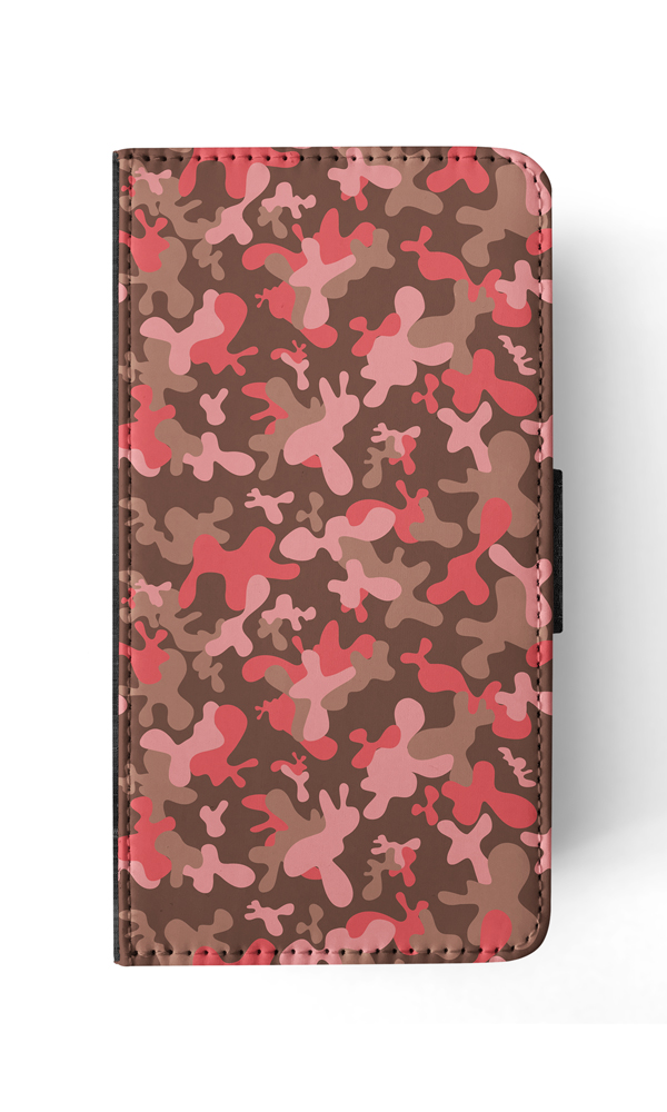 FLIP CASE FOR APPLE IPHONE|PINK CAMO CAMOUFLAGE PATTERN 2 - Picture 135 of 193