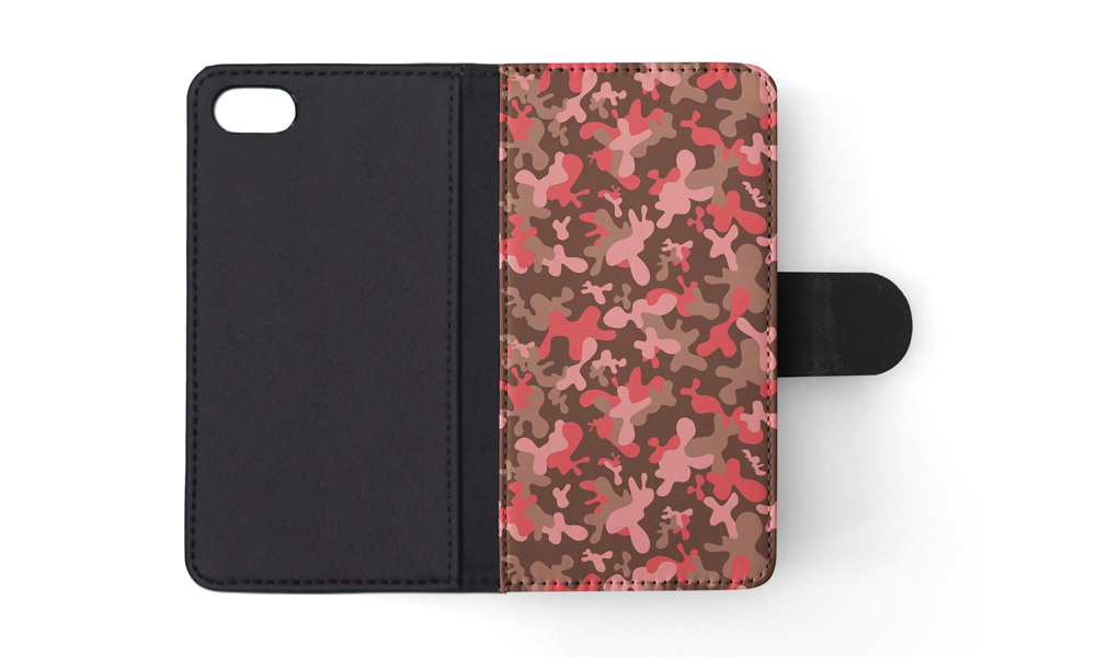 FLIP CASE FOR APPLE IPHONE|PINK CAMO CAMOUFLAGE PATTERN 2 - Picture 137 of 193