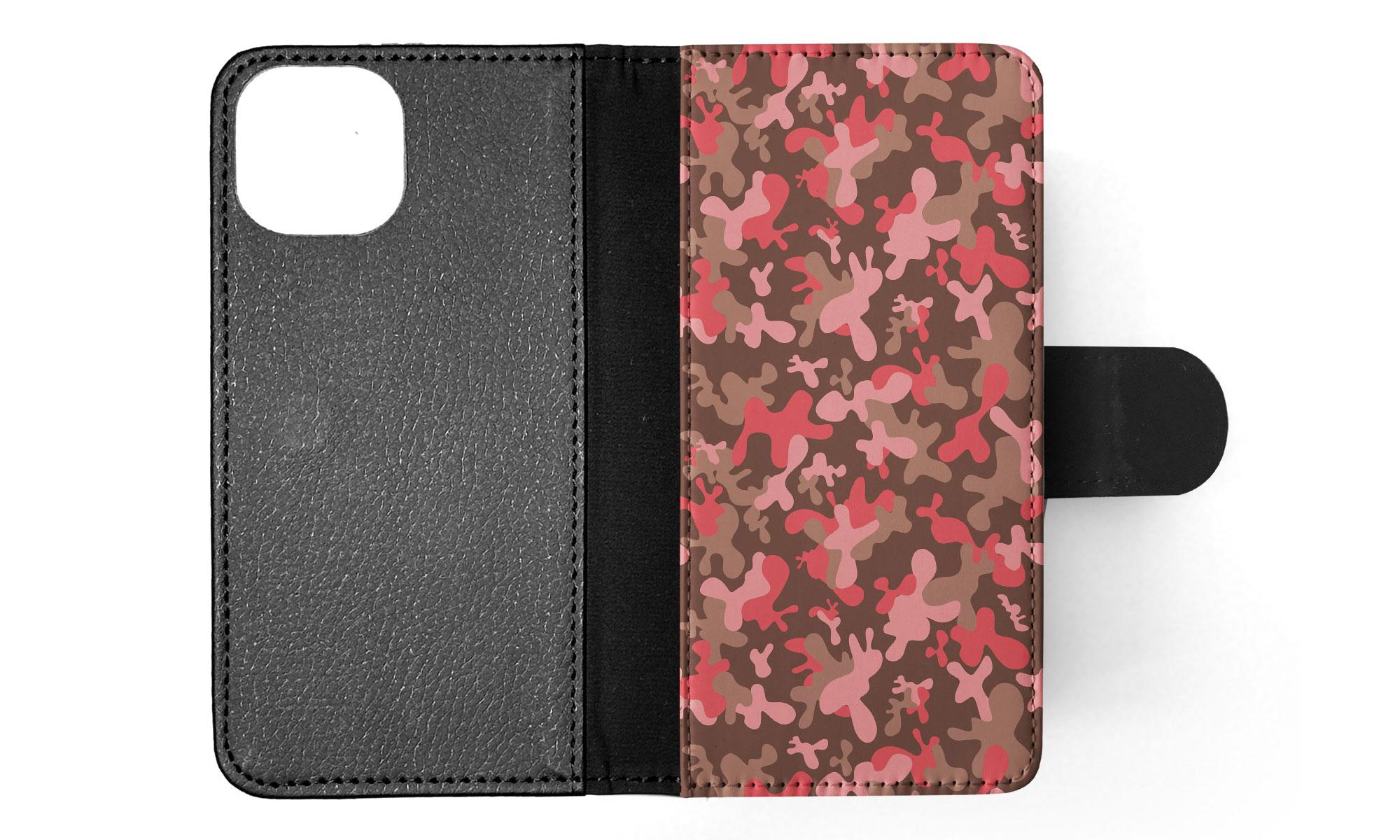 FLIP CASE FOR APPLE IPHONE|PINK CAMO CAMOUFLAGE PATTERN 2 - Picture 44 of 193