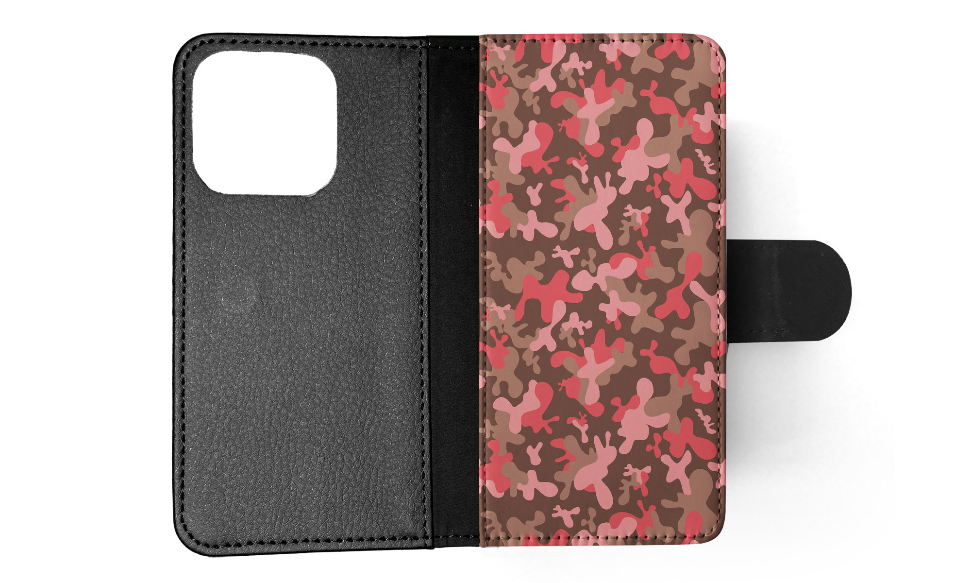 FLIP CASE FOR APPLE IPHONE|PINK CAMO CAMOUFLAGE PATTERN 2 - Picture 34 of 193