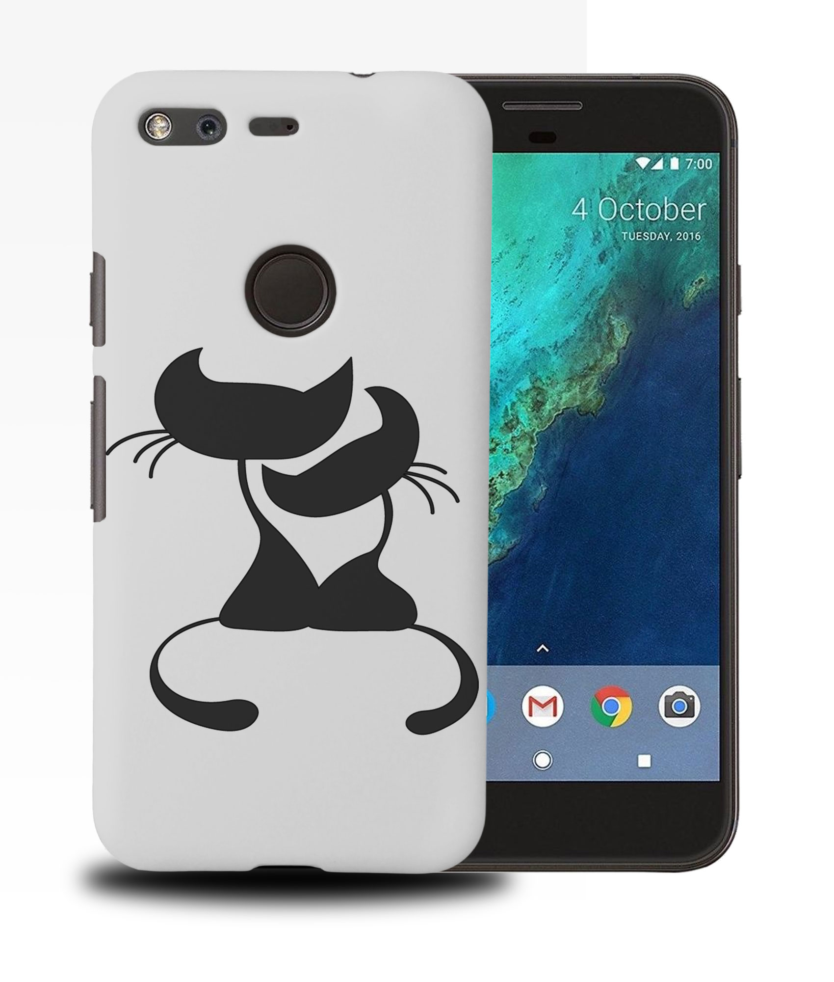 CASE COVER FOR GOOGLE PIXEL|MINIMALISTIC CAT 3 - 第 11/11 張圖片