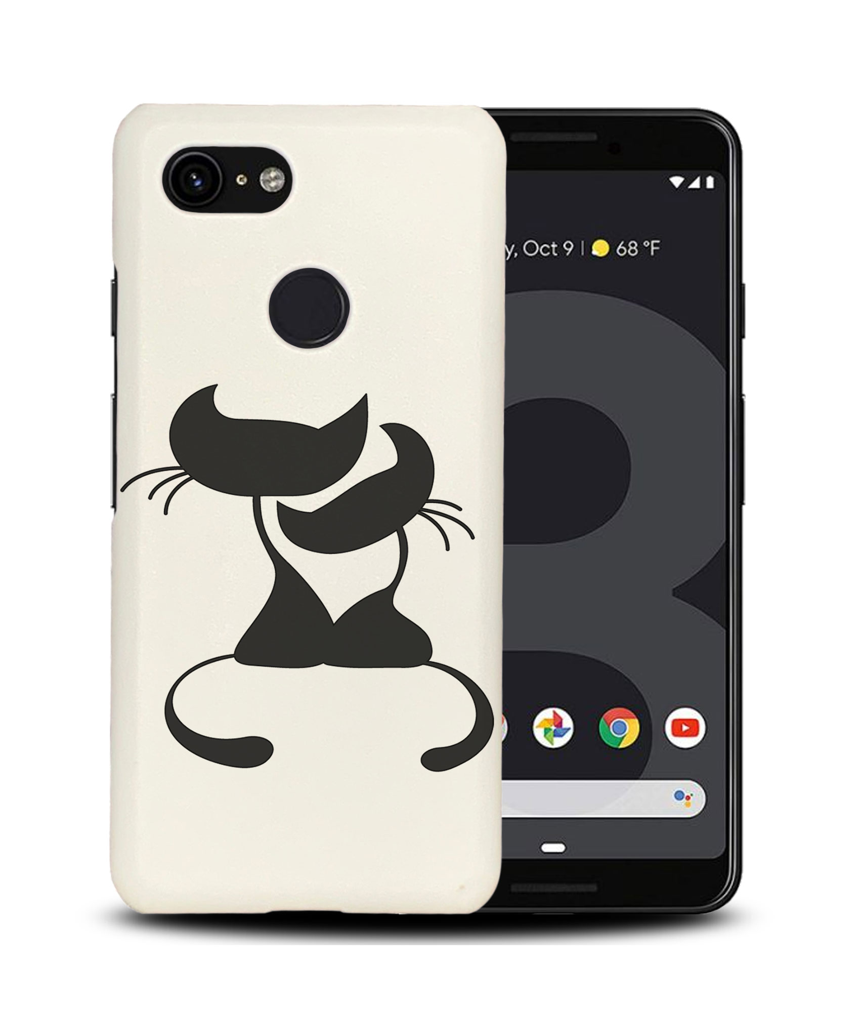 CASE COVER FOR GOOGLE PIXEL|MINIMALISTIC CAT 3 - 第 7/11 張圖片