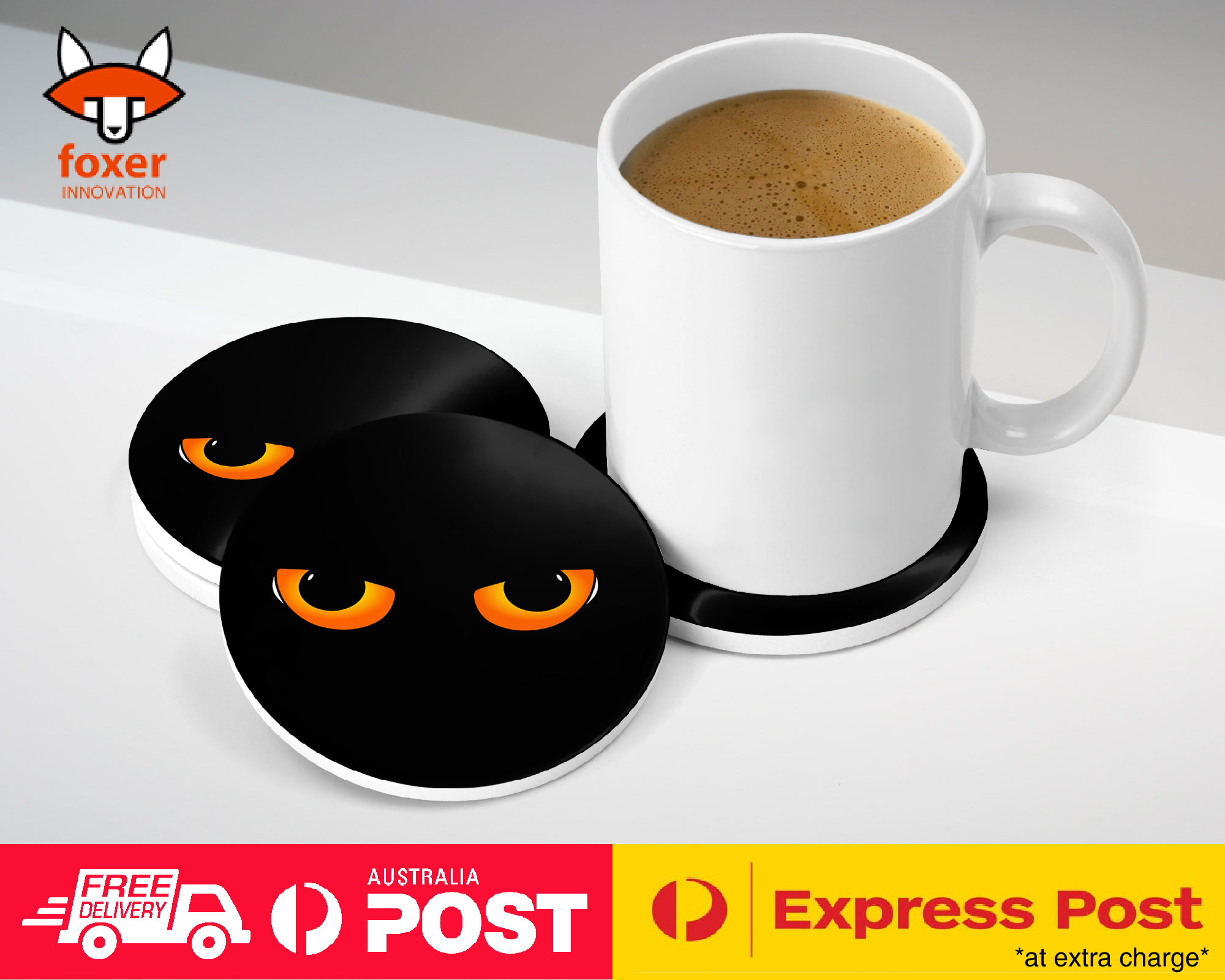 COASTER COFFEE DRINKING MAT|KITTEN CAT 5