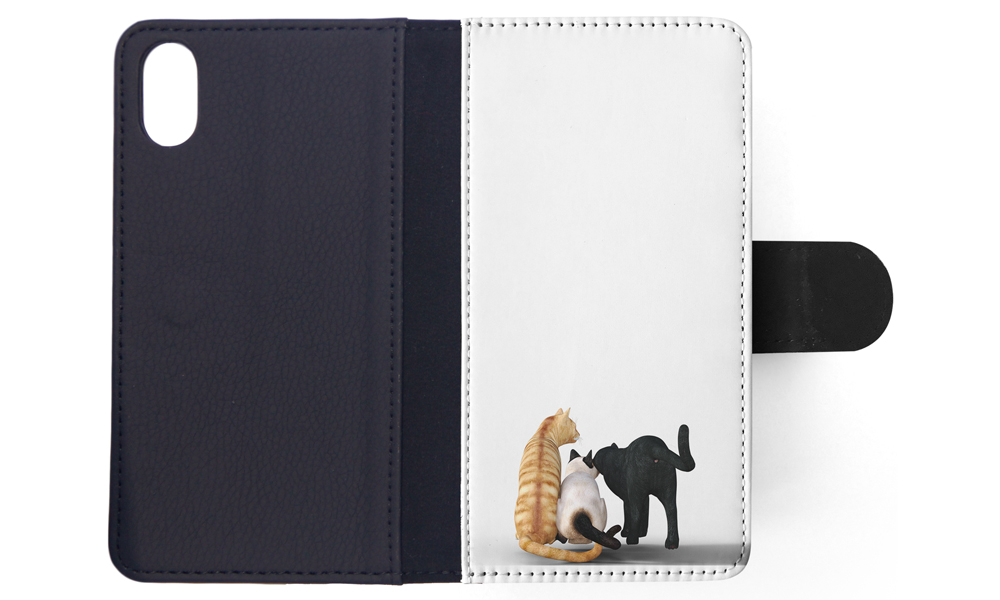 FLIP CASE FOR APPLE IPHONE|KITTEN CAT 38 - Foto 117 di 193