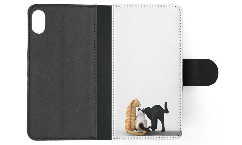 FLIP CASE FOR APPLE IPHONE|KITTEN CAT 38 - Foto 112 di 193