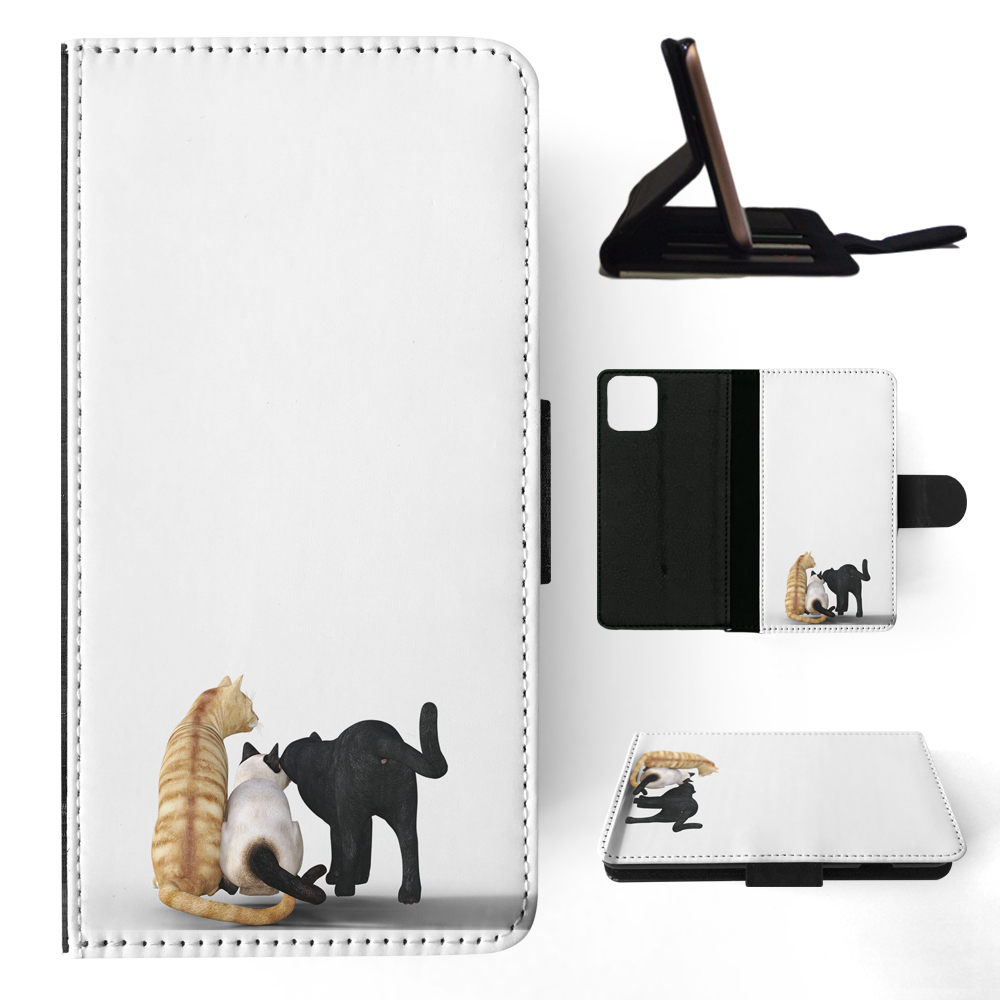 FLIP CASE FOR APPLE IPHONE|KITTEN CAT 38 - Foto 99 di 193