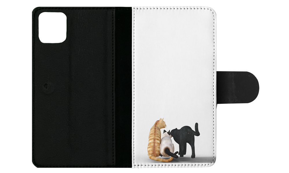 FLIP CASE FOR APPLE IPHONE|KITTEN CAT 38 - Foto 97 di 193