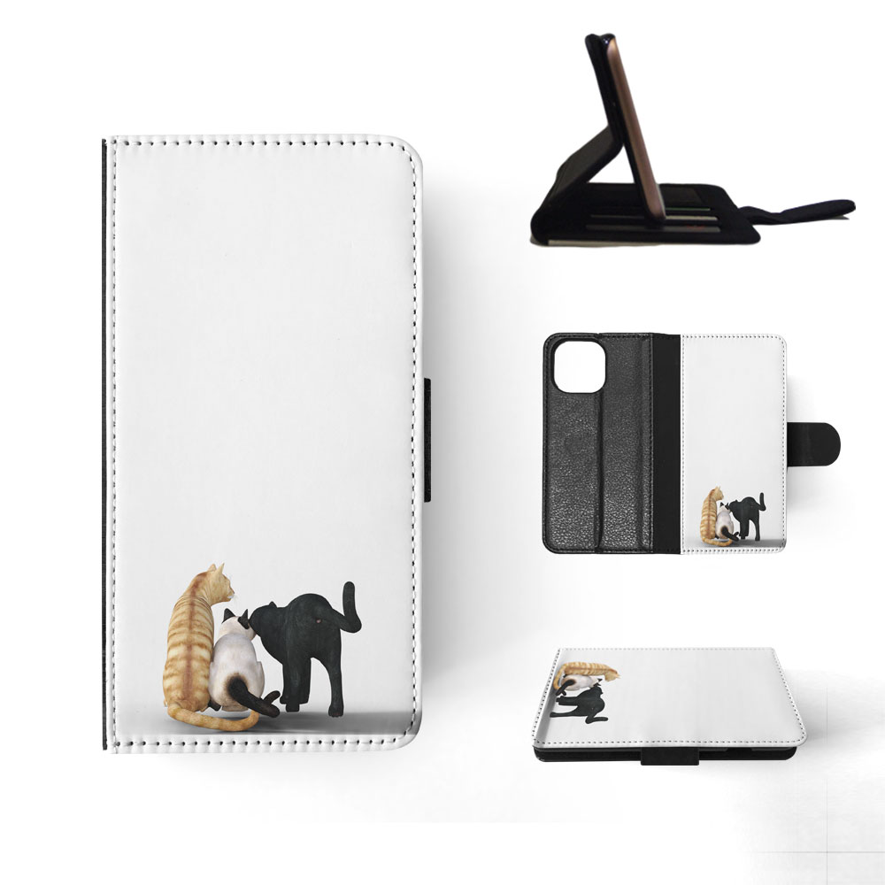 FLIP CASE FOR APPLE IPHONE|KITTEN CAT 38 - Foto 81 di 193