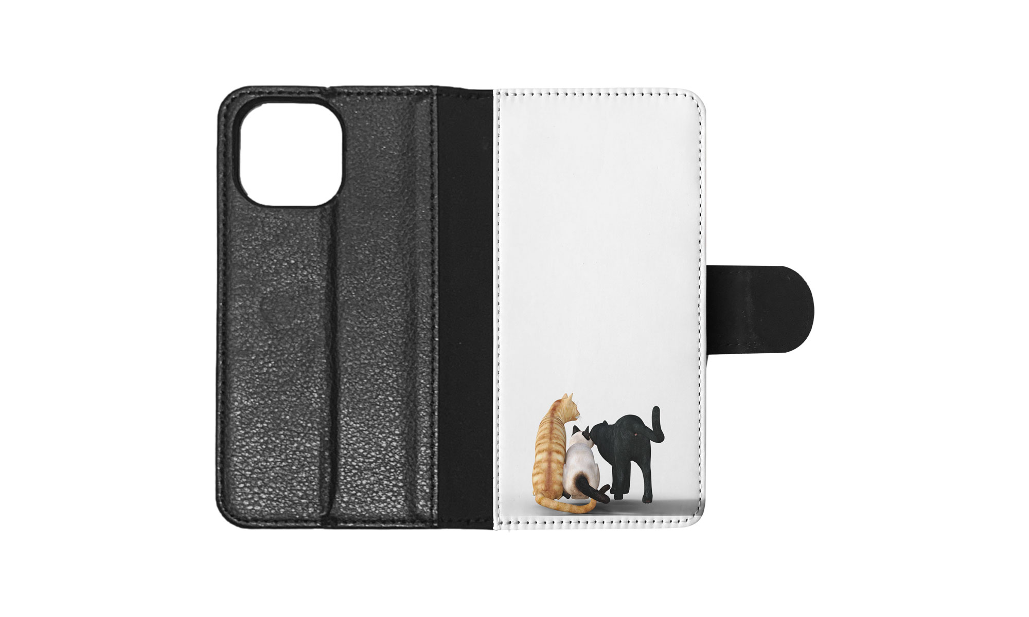 FLIP CASE FOR APPLE IPHONE|KITTEN CAT 38 - Foto 84 di 193