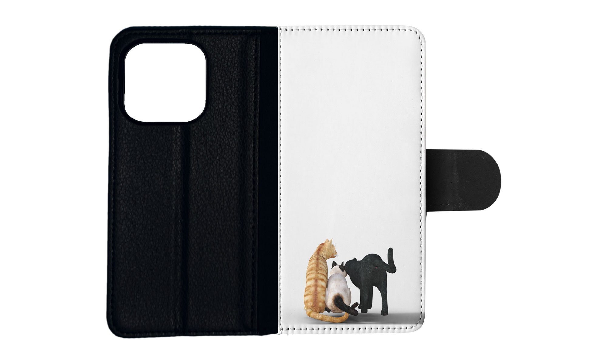 FLIP CASE FOR APPLE IPHONE|KITTEN CAT 38 - Foto 74 di 193