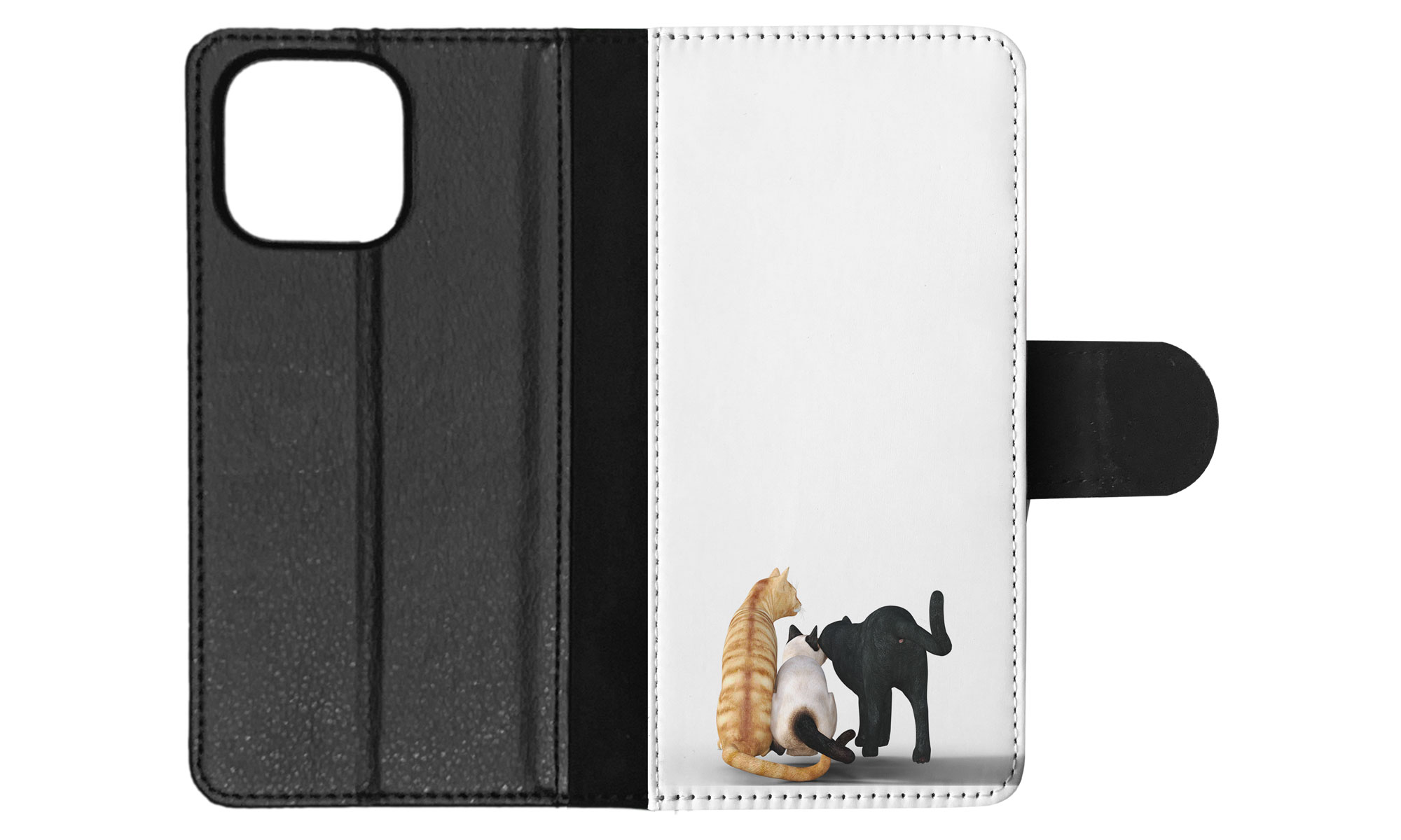 FLIP CASE FOR APPLE IPHONE|KITTEN CAT 38 - Foto 69 di 193