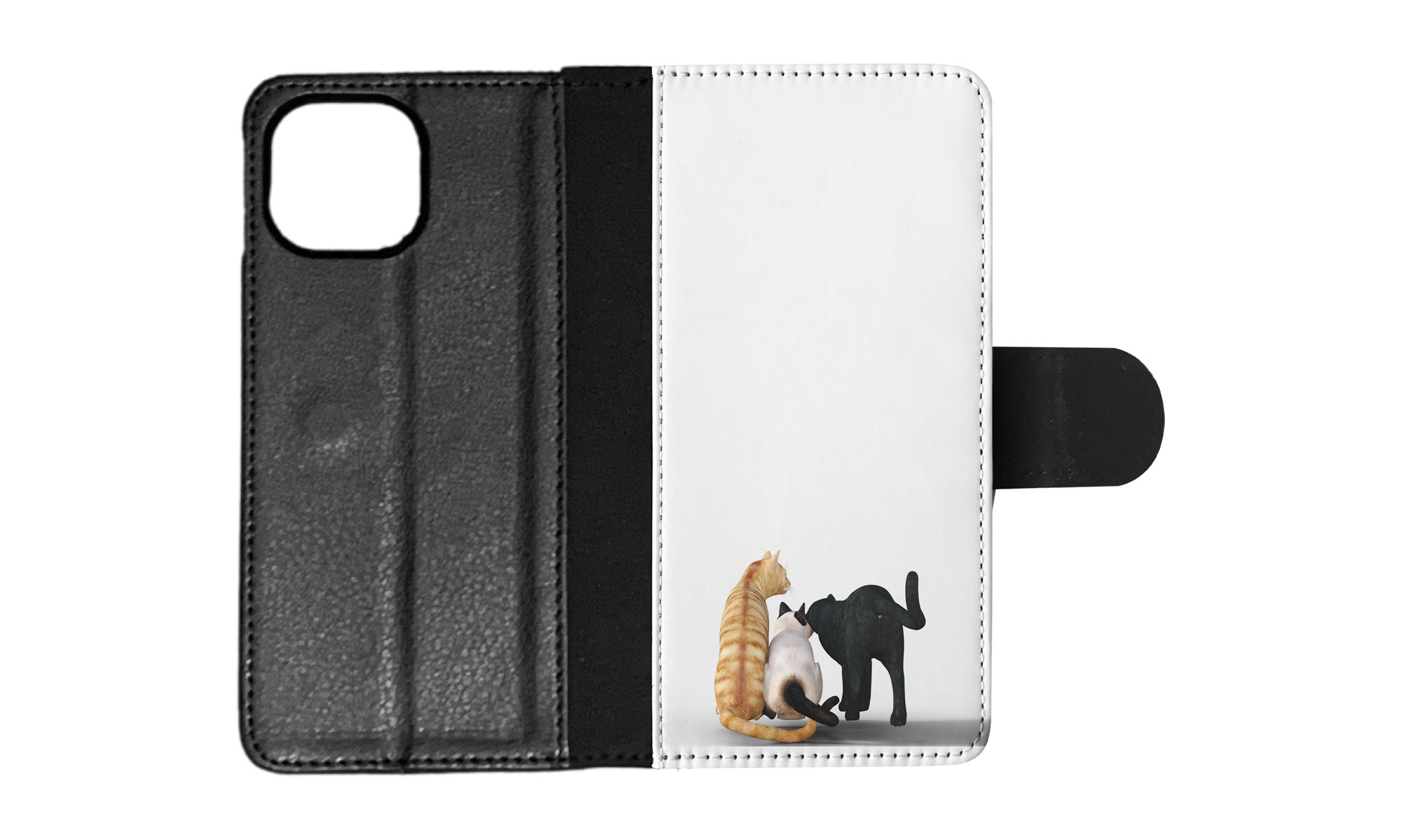 FLIP CASE FOR APPLE IPHONE|KITTEN CAT 38 - Foto 64 di 193