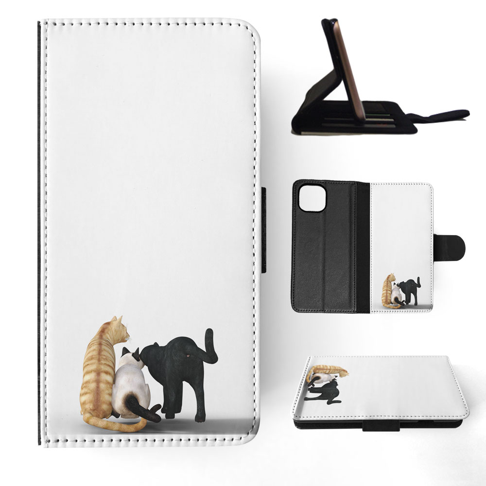 FLIP CASE FOR APPLE IPHONE|KITTEN CAT 38 - Foto 56 di 193