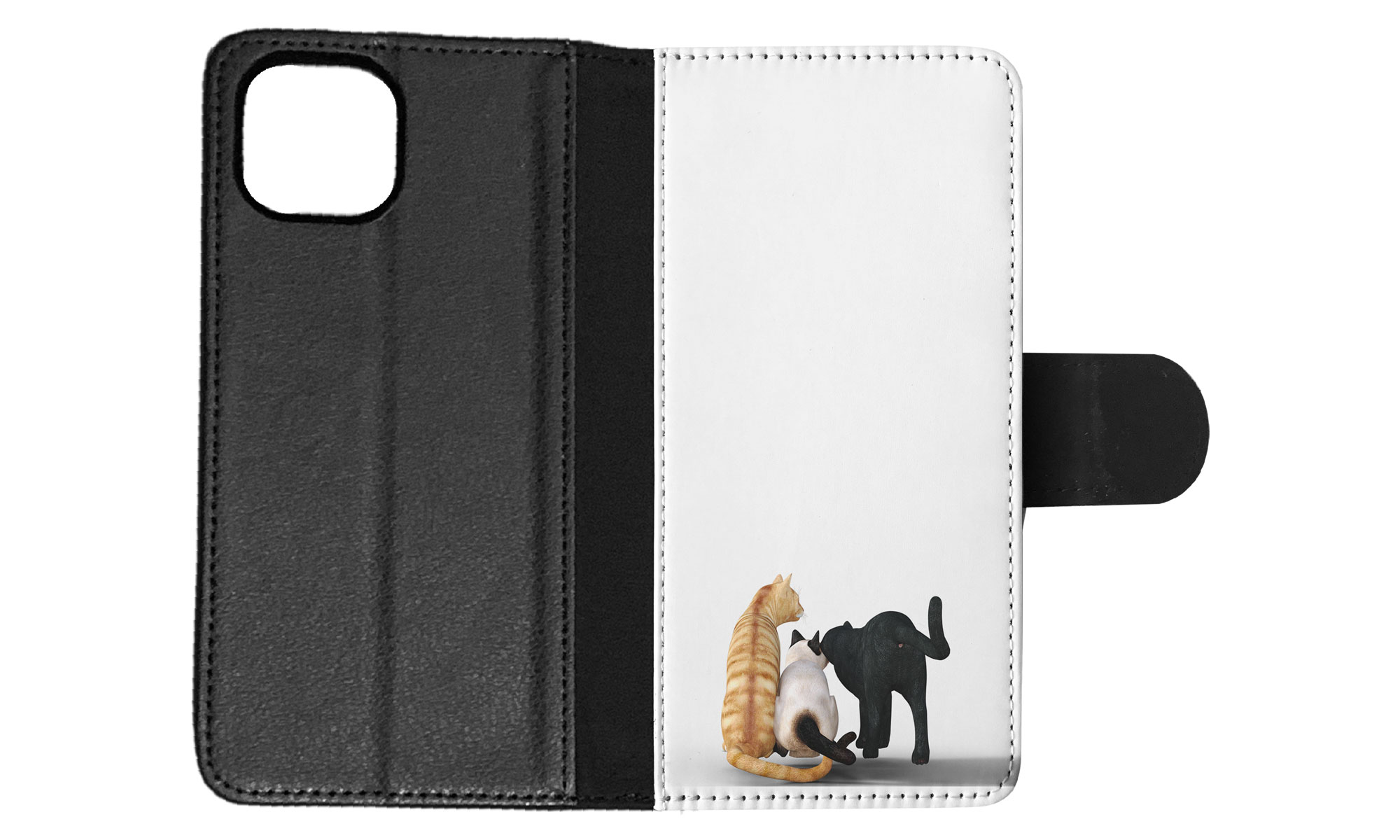 FLIP CASE FOR APPLE IPHONE|KITTEN CAT 38 - Foto 59 di 193