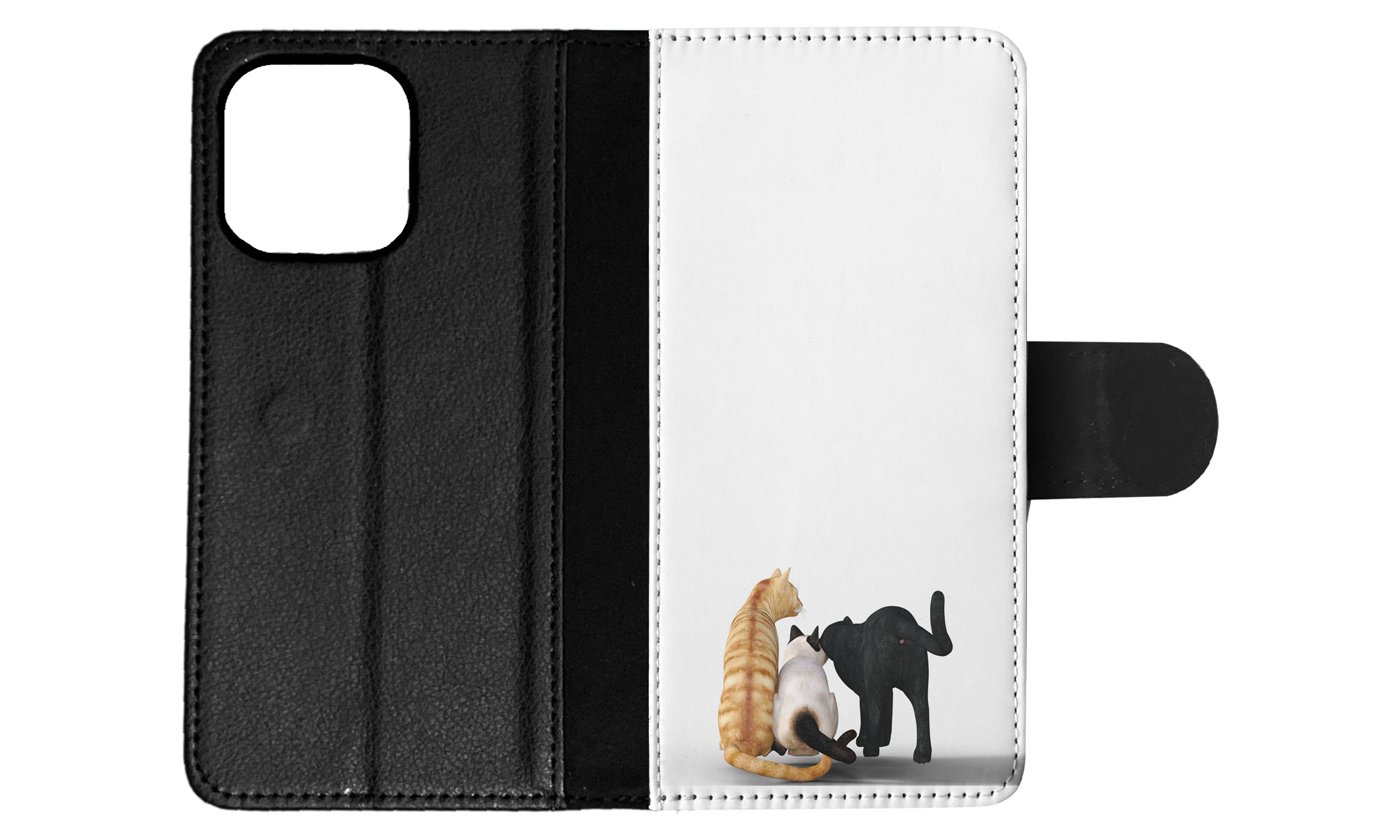 FLIP CASE FOR APPLE IPHONE|KITTEN CAT 38 - Foto 49 di 193