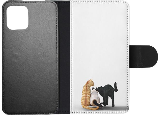 FLIP CASE FOR APPLE IPHONE|KITTEN CAT 38 - Foto 92 di 193