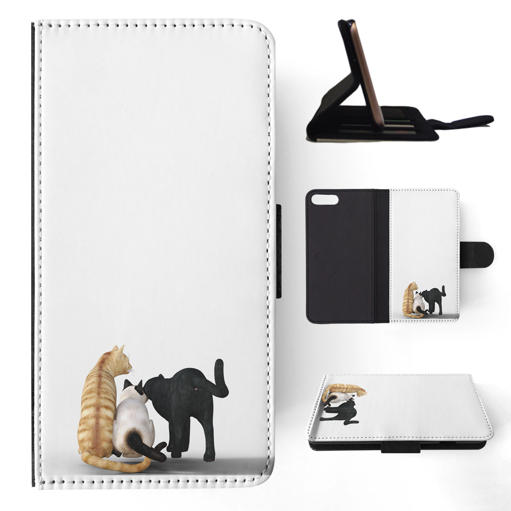 FLIP CASE FOR APPLE IPHONE|KITTEN CAT 38 - Foto 129 di 193