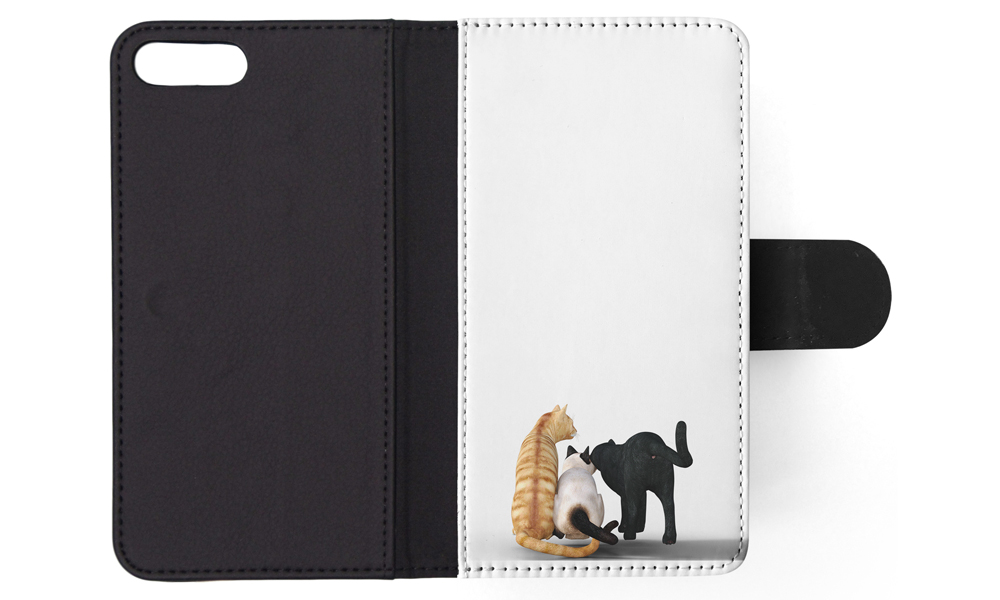 FLIP CASE FOR APPLE IPHONE|KITTEN CAT 38 - Foto 132 di 193