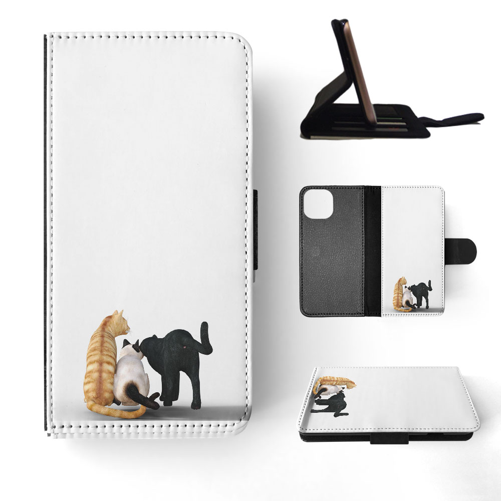 FLIP CASE FOR APPLE IPHONE|KITTEN CAT 38 - Foto 41 di 193