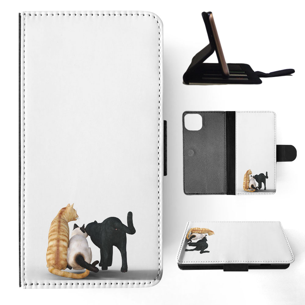 FLIP CASE FOR APPLE IPHONE|KITTEN CAT 38 - Foto 36 di 193