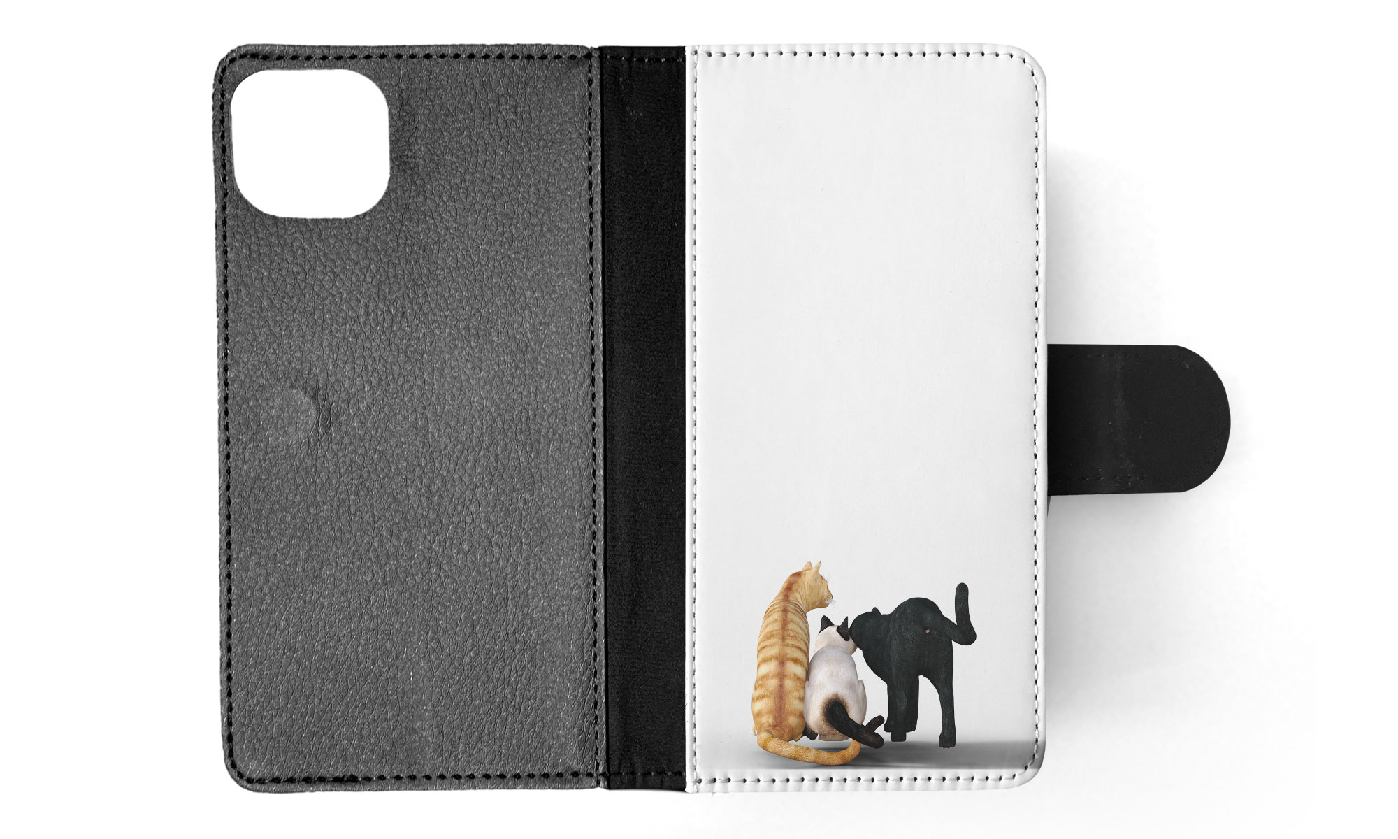 FLIP CASE FOR APPLE IPHONE|KITTEN CAT 38 - Foto 39 di 193